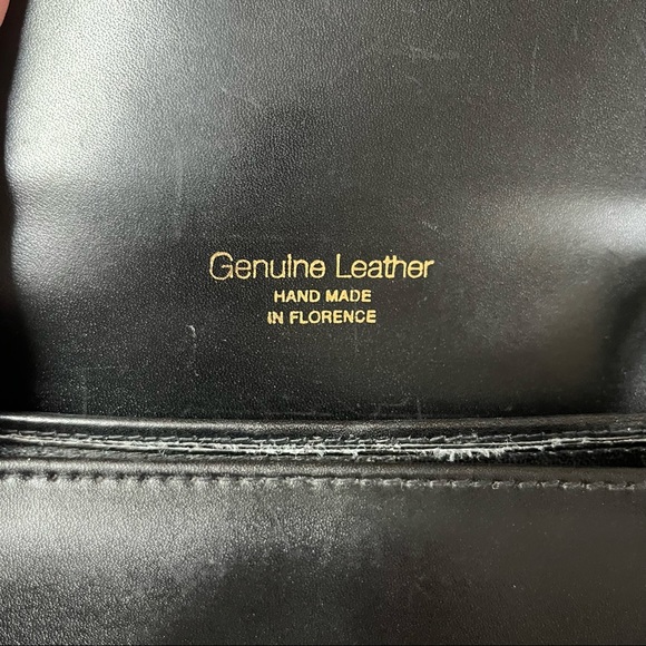 Sandra Firenze Genuine Leather Mini Crossbody Bag Hand Made in Florence Italy - Picture 5 of 11